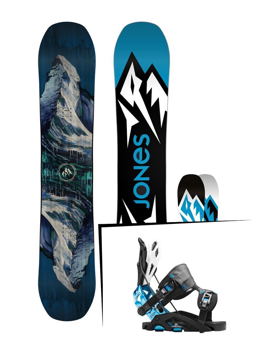 Set: Jones Mountain Twin 2017 + Flow Fuse-GT (1513133S) - Bild 1