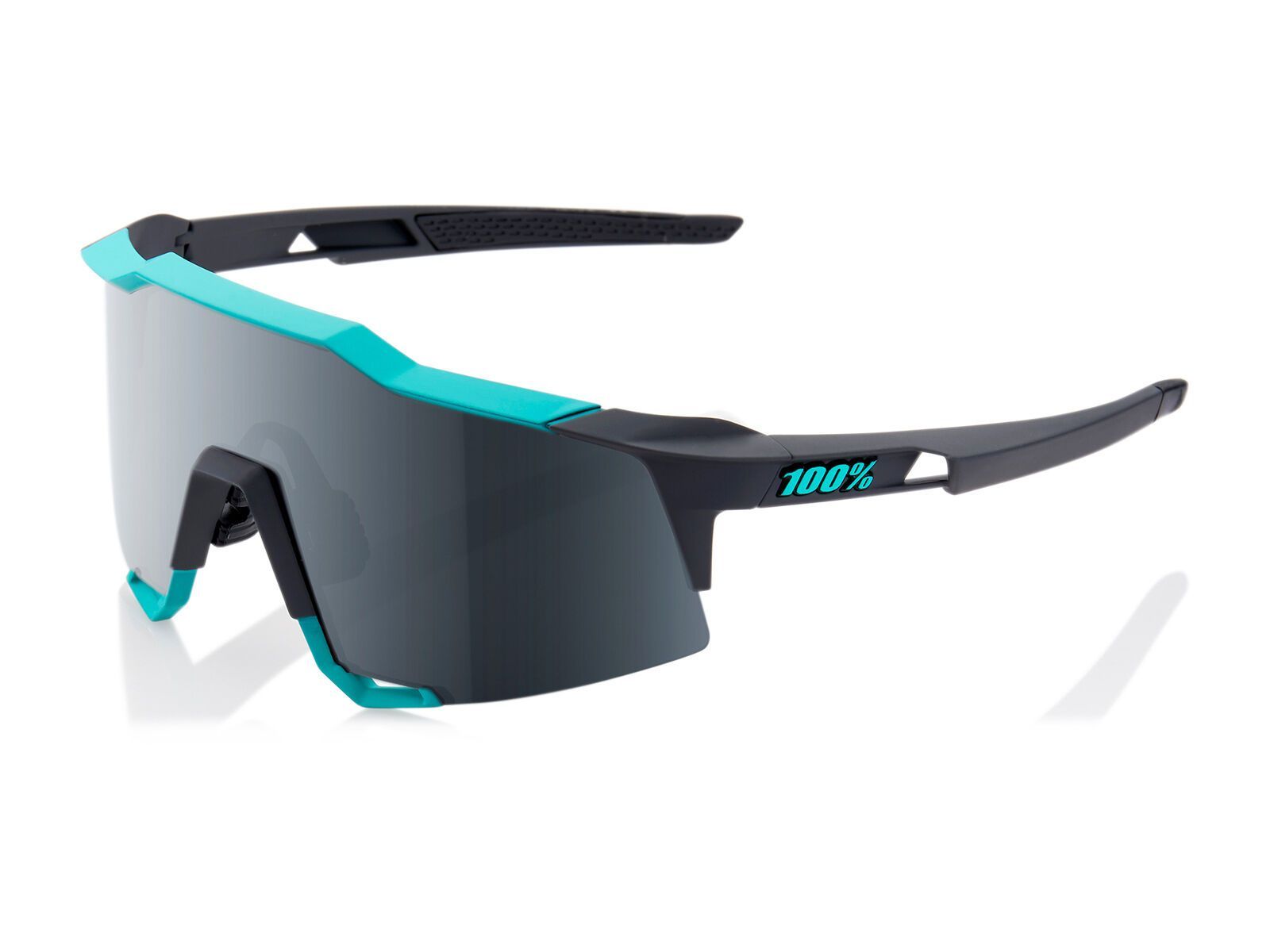 100% Speedcraft Tall inkl. WS, soft tact green/Lens: mirror black - Bild 1