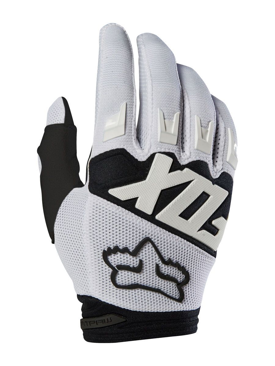 Fox Youth Dirtpaw Race Glove, white - Bild 1