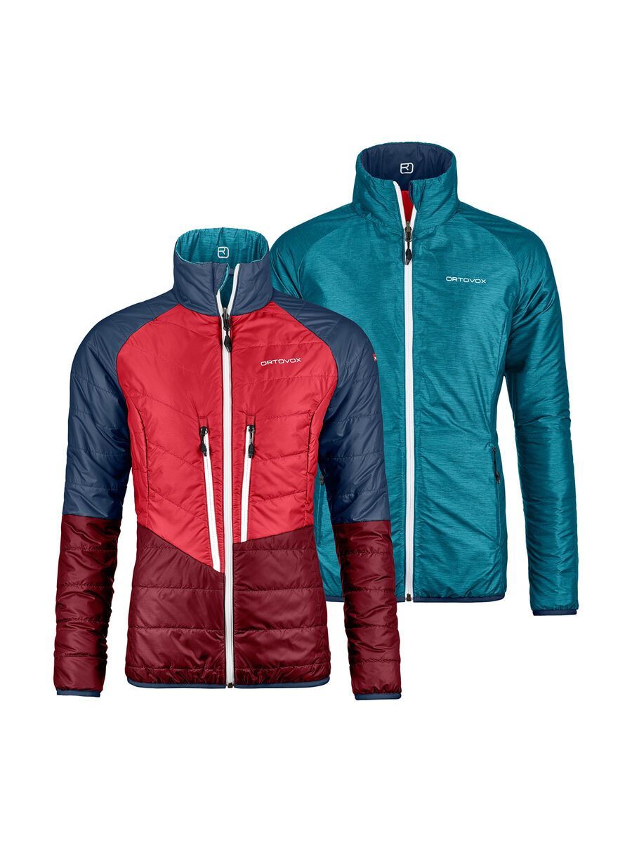 Ortovox Swisswool Light Piz Bial Jacket W, aqua blend - Bild 3