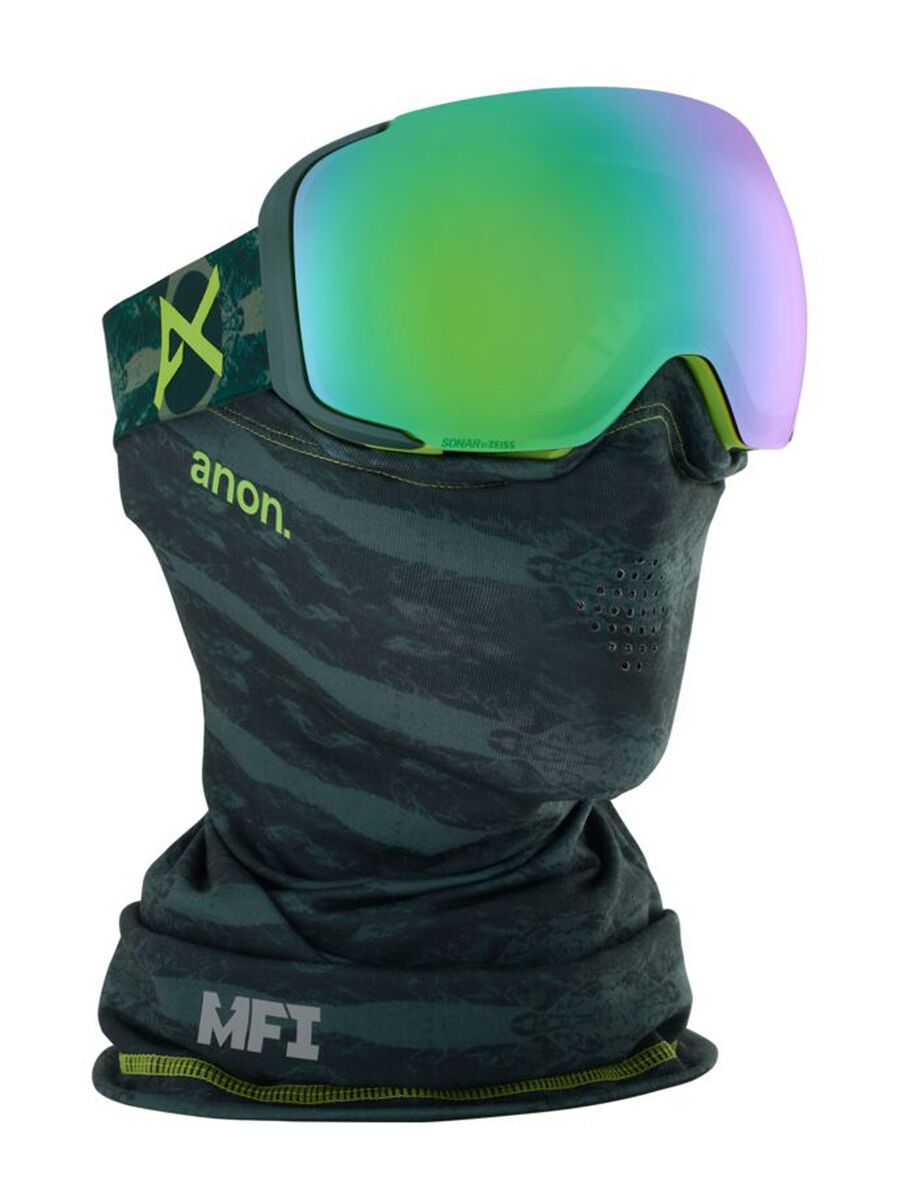 Anon Men's MFI Lightweight Neck Warmer, deer mountain green - Bild 2