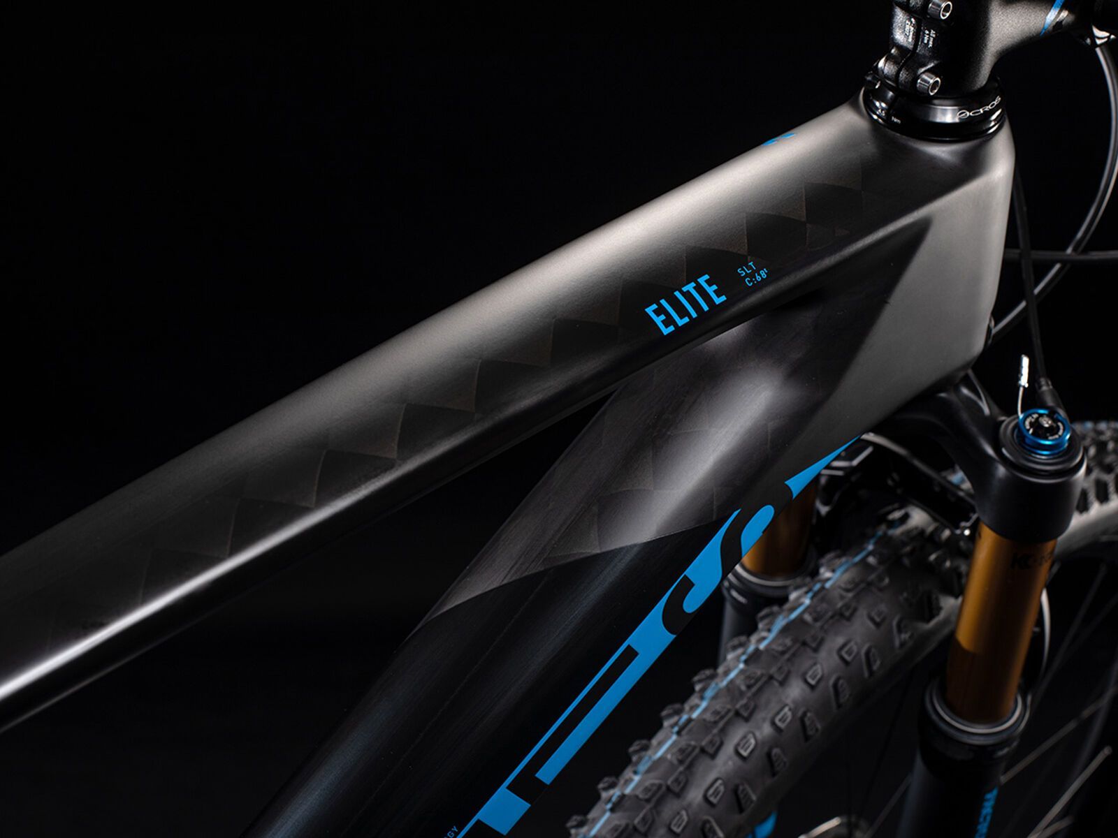 Cube Elite C:68X SLT, carbon´n´blue - Bild 6