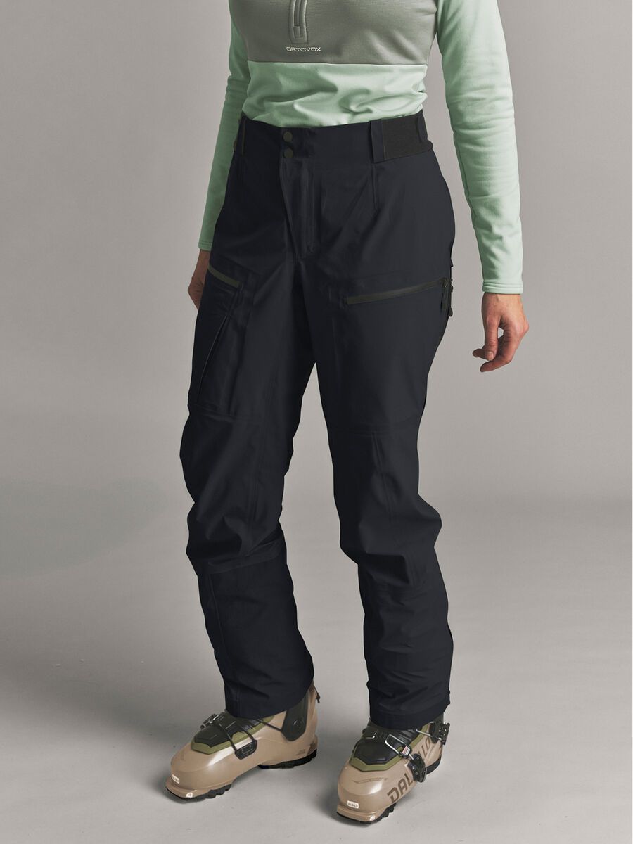 Ortovox Ortler Gore-Tex Pants W, black raven - Bild 6