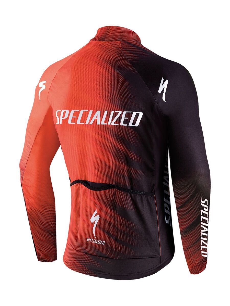 Specialized Therminal SL Team Expert Jersey LS, rocket red/black faze - Bild 2