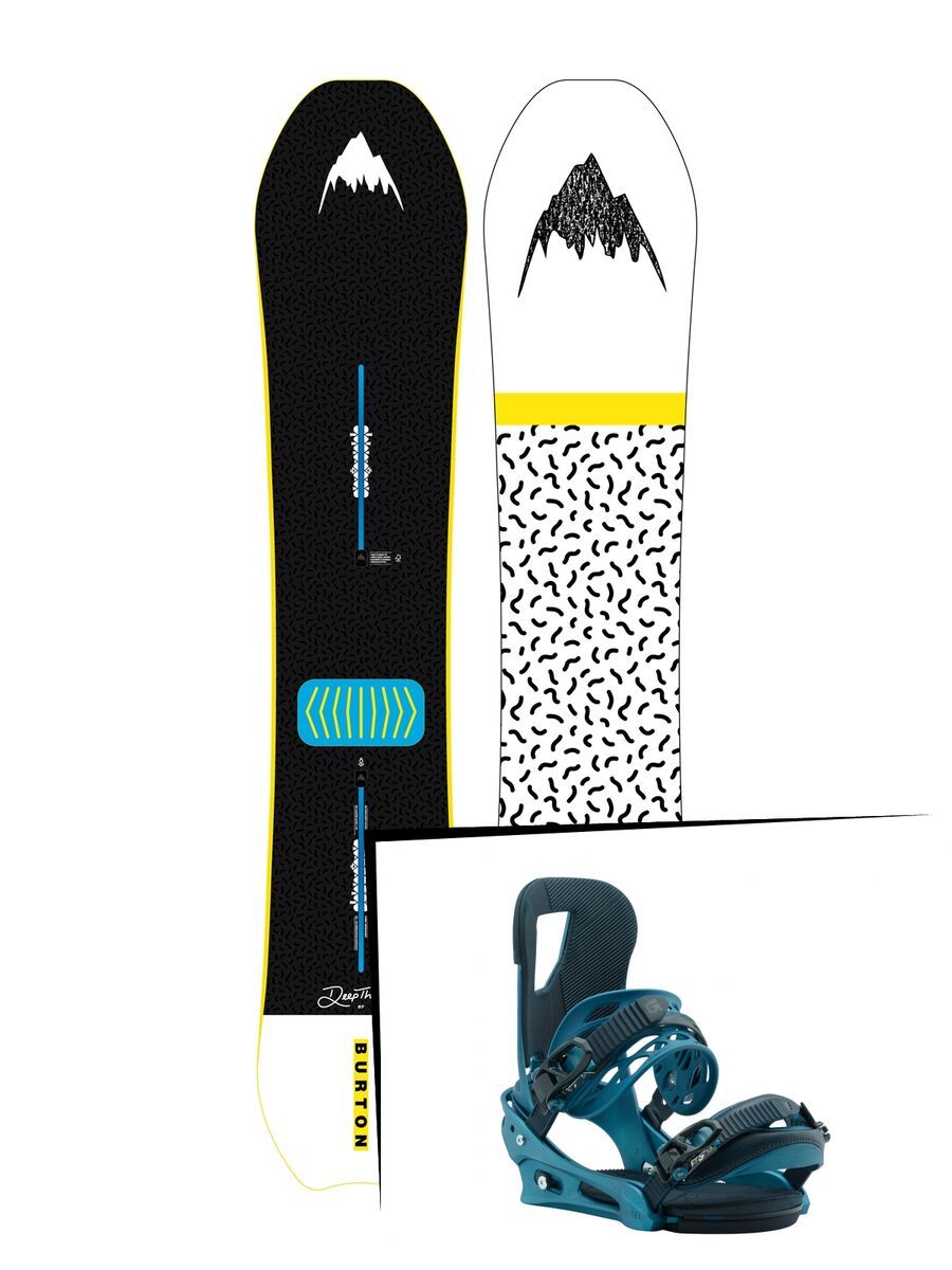 Set: Burton Deep Thinker 2019 +  Cartel (1930903S) - Bild 1