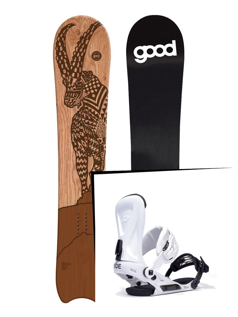 Set: goodboards Capra 2017 + Ride Revolt (1770165S) - Bild 1