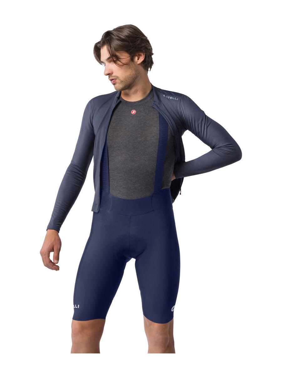 Castelli Espresso Thermal Bibshort, belgian blue - Bild 2