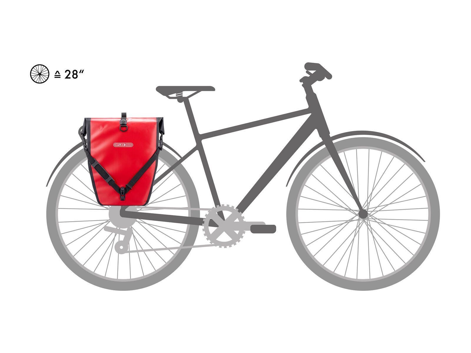 ORTLIEB Back-Roller (Paar), rot-schwarz - Bild 8