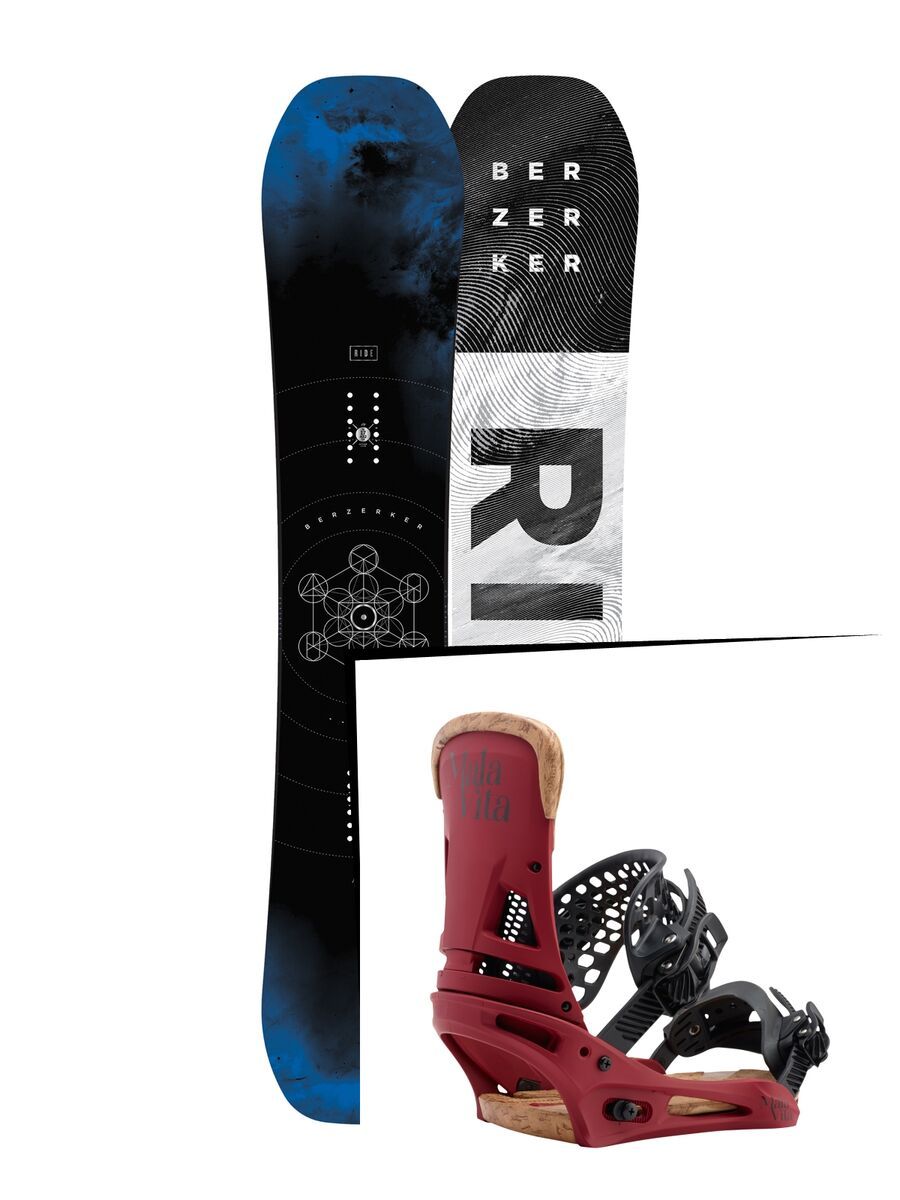 Set: Ride Berzerker 2017 + Burton Malavita (1712855S) - Bild 1