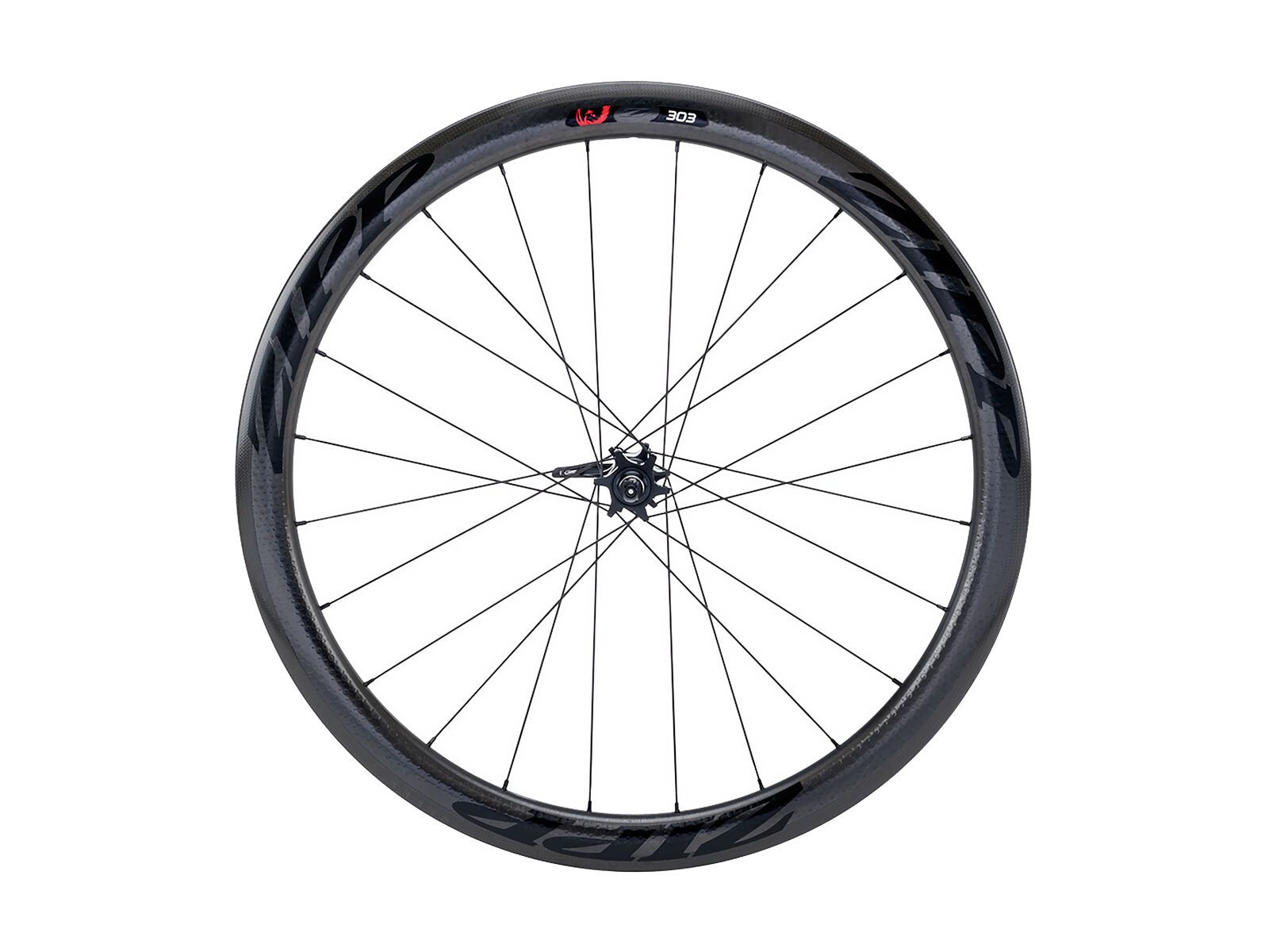 Zipp 303 Firecrest Tubular Disc-brake, schwarz / schwarze Aufkleber - Bild 1