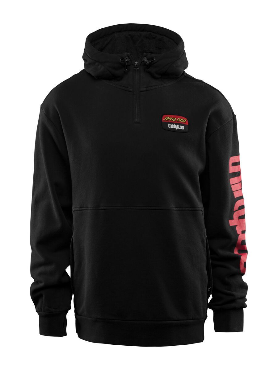 Thirtytwo Stamped Pullover, black - Bild 1