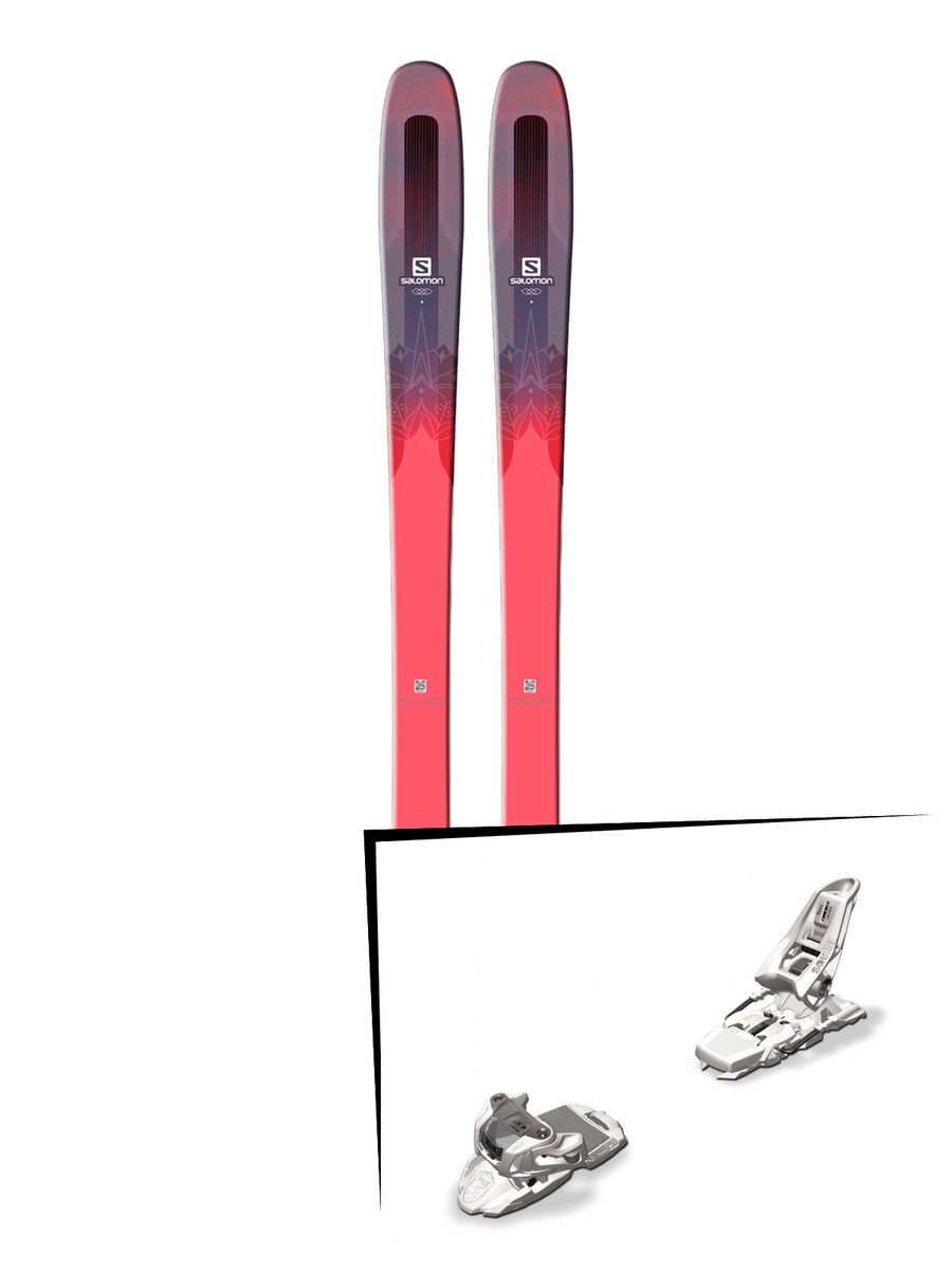 Set: Salomon QST Myriad 85 2018 + Marker Squire 11 white - Bild 1