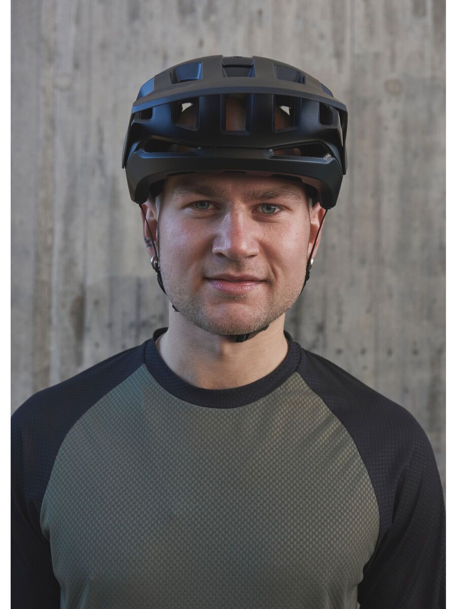 POC Kortal, uranium black/epidote green metallic/matt - Bild 5