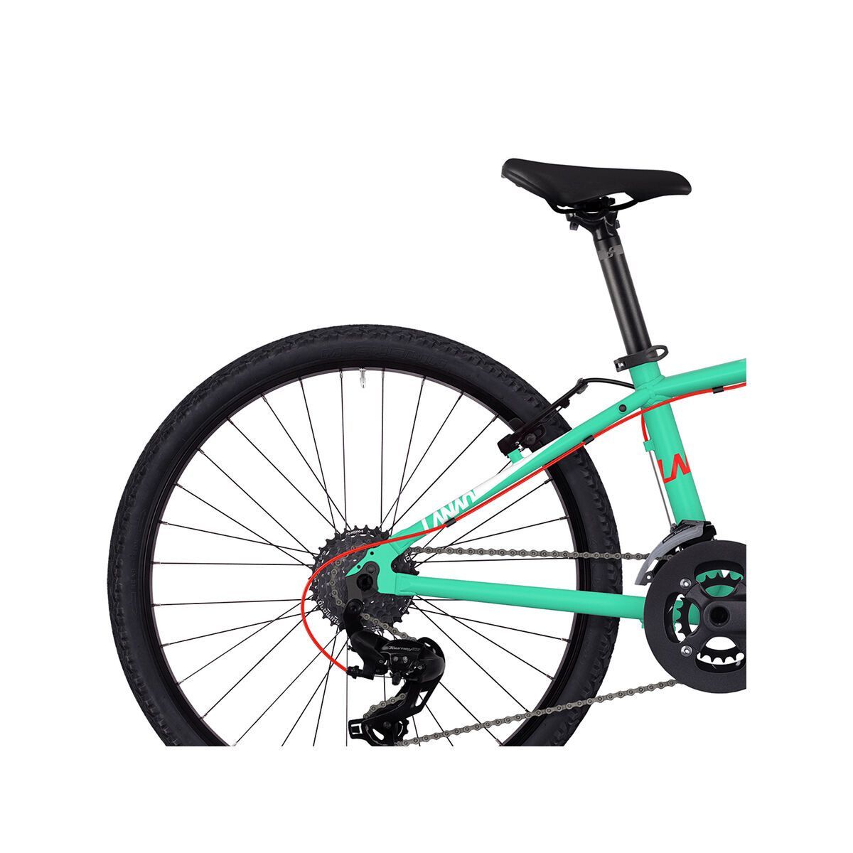 Ghost Lanao 2.4 AL, jade blue/star white/neon red - Bild 6