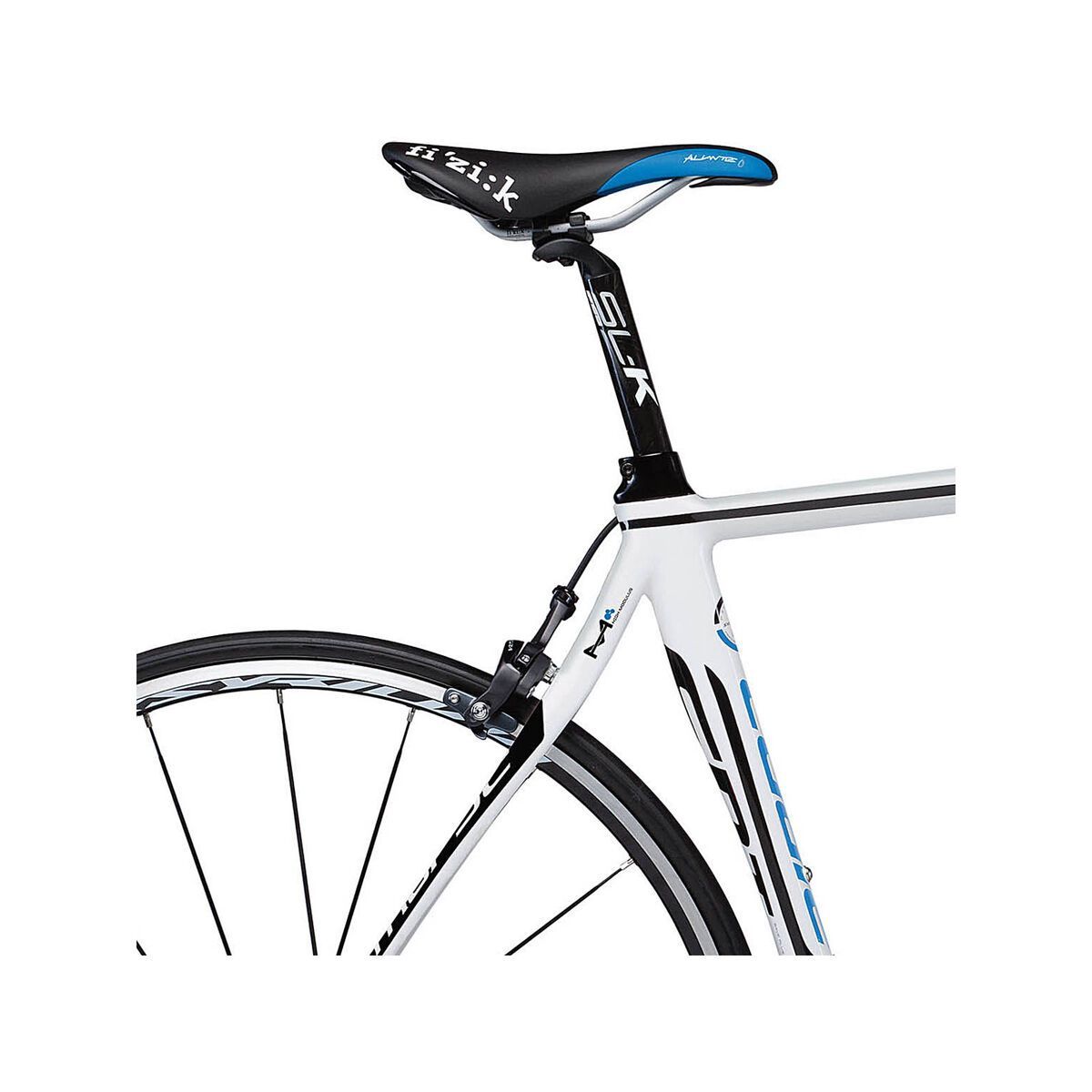 Cannondale Synapse Hi-Mod 3 Ultegra Compact, magnesium white w/ jet black and ultra blue accents gloss - Bild 5
