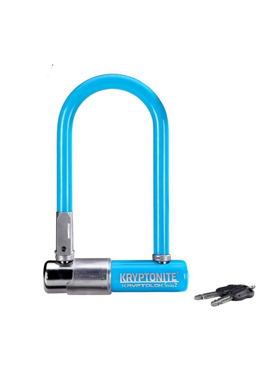 Kryptonite KryptoLok Series 2 Mini-7, light blue - Bild 1