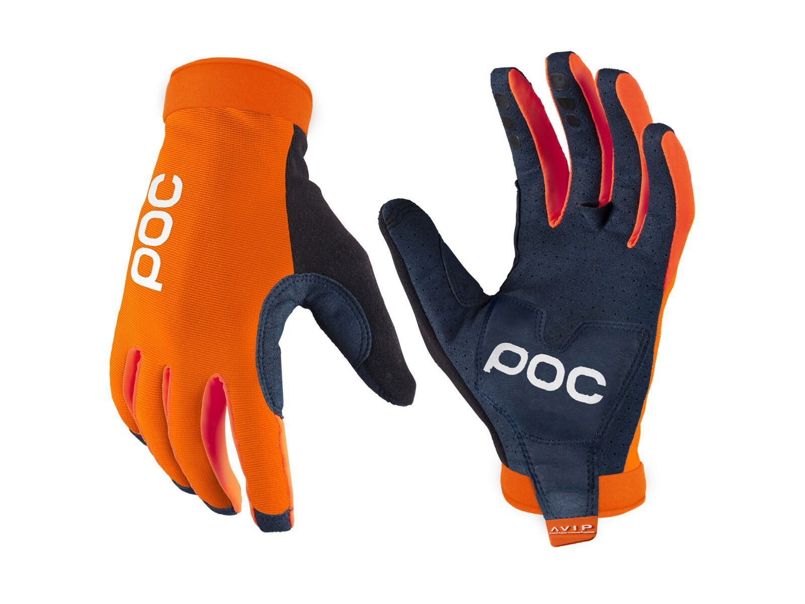 POC AVIP Glove Long, zink orange - Bild 1