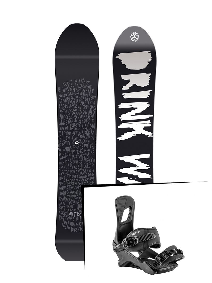 Set: Nitro Drink Water Fusion 2019 + Nitro Rambler dark night - Bild 1