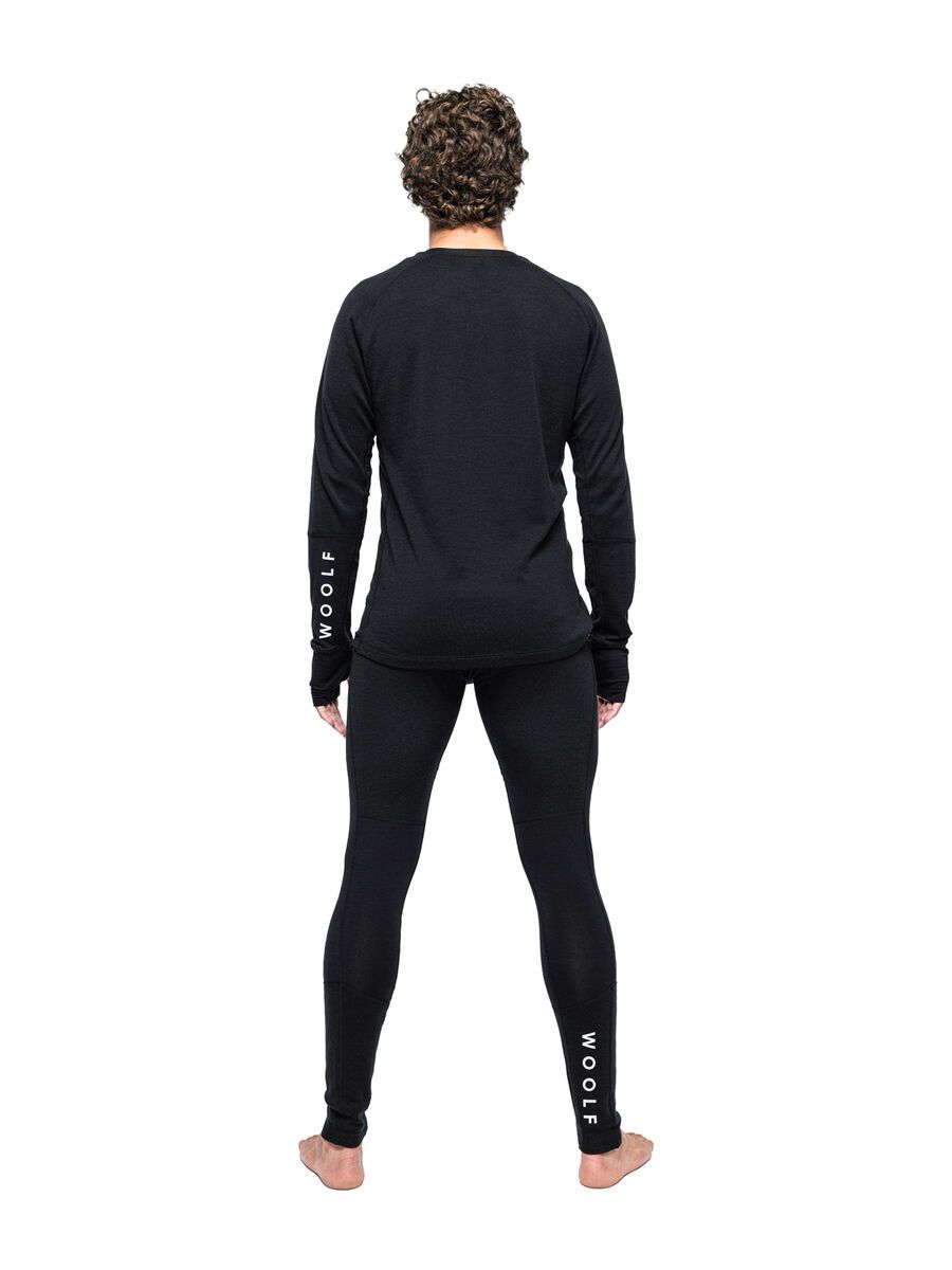 Woolf Merino Svarthetta Performance Pant, black - Bild 11