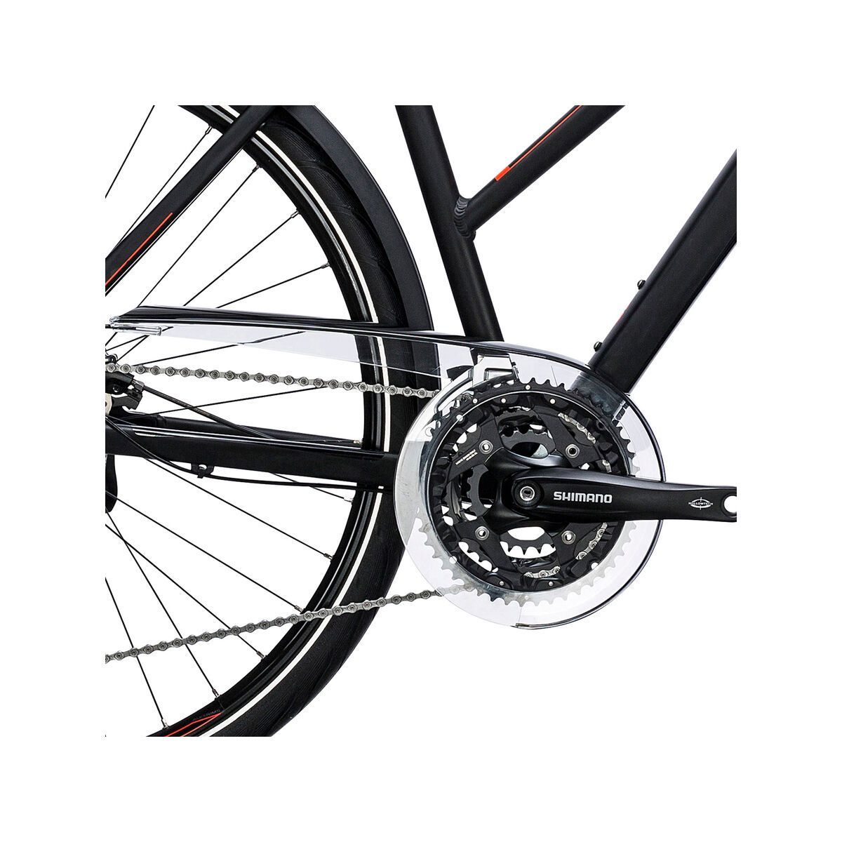 Cube Touring SL Trapeze, black´n´flashred - Bild 3