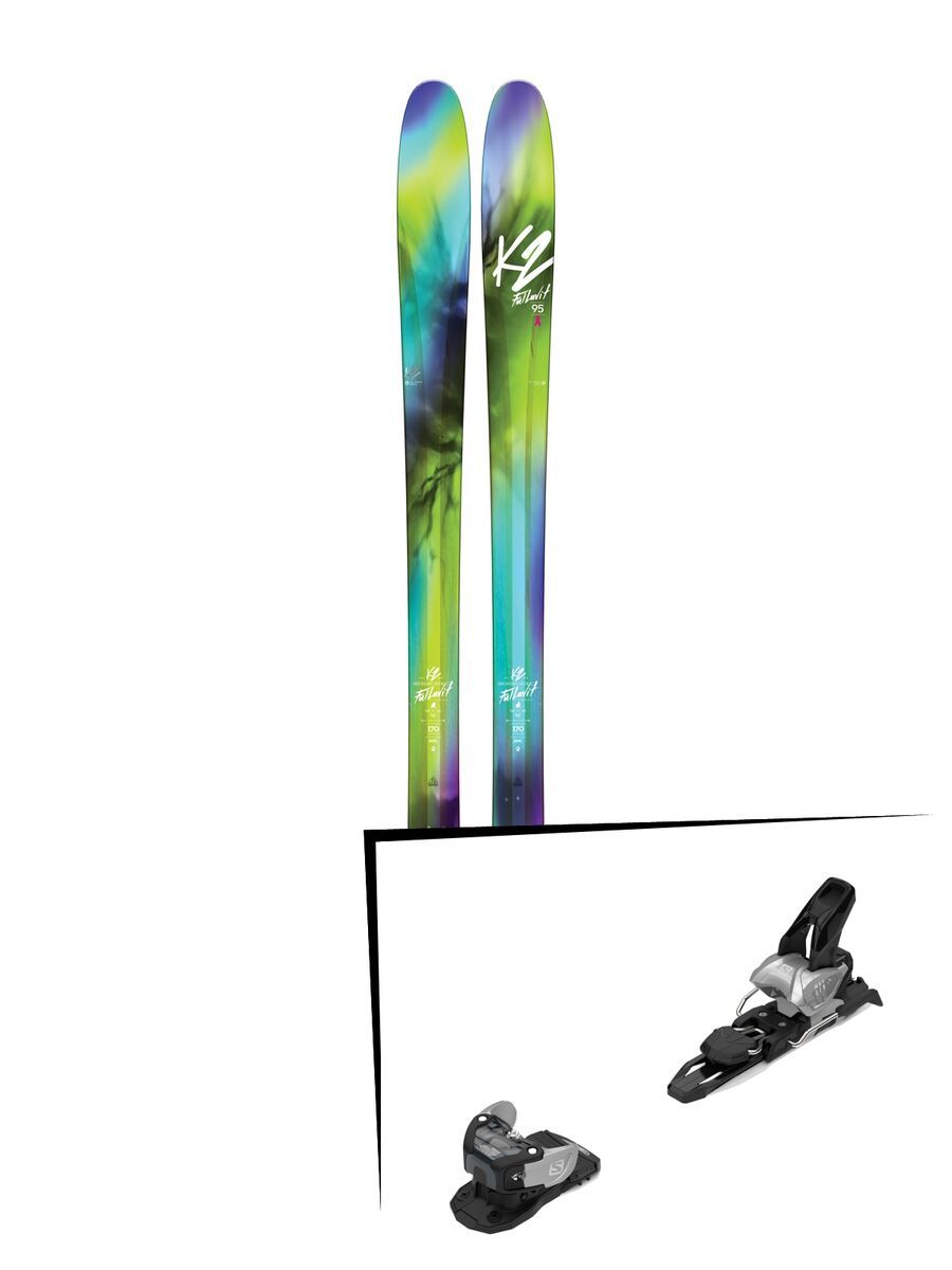 Set: K2 SKI FulLUVit 95 2017 + Salomon Warden MNC 11 (2212338) - Bild 1