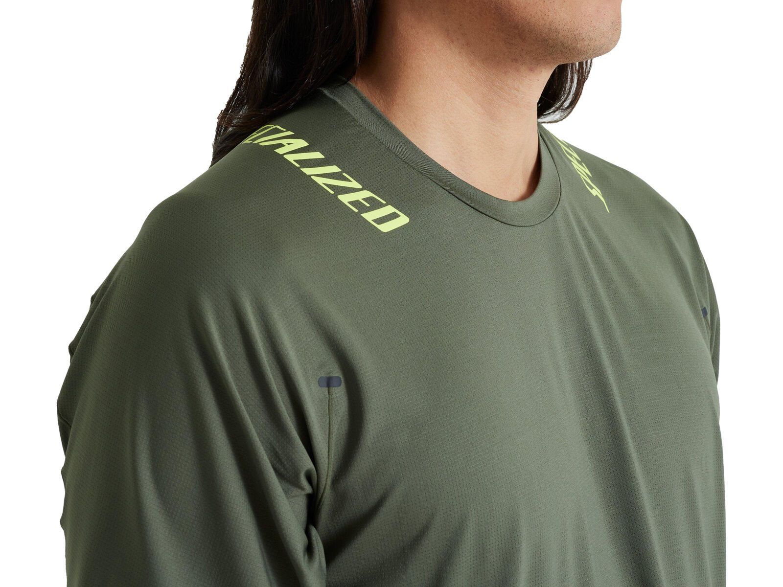 Specialized Men's Trail Air MTB Short Sleeve Jersey, oak green - Bild 2