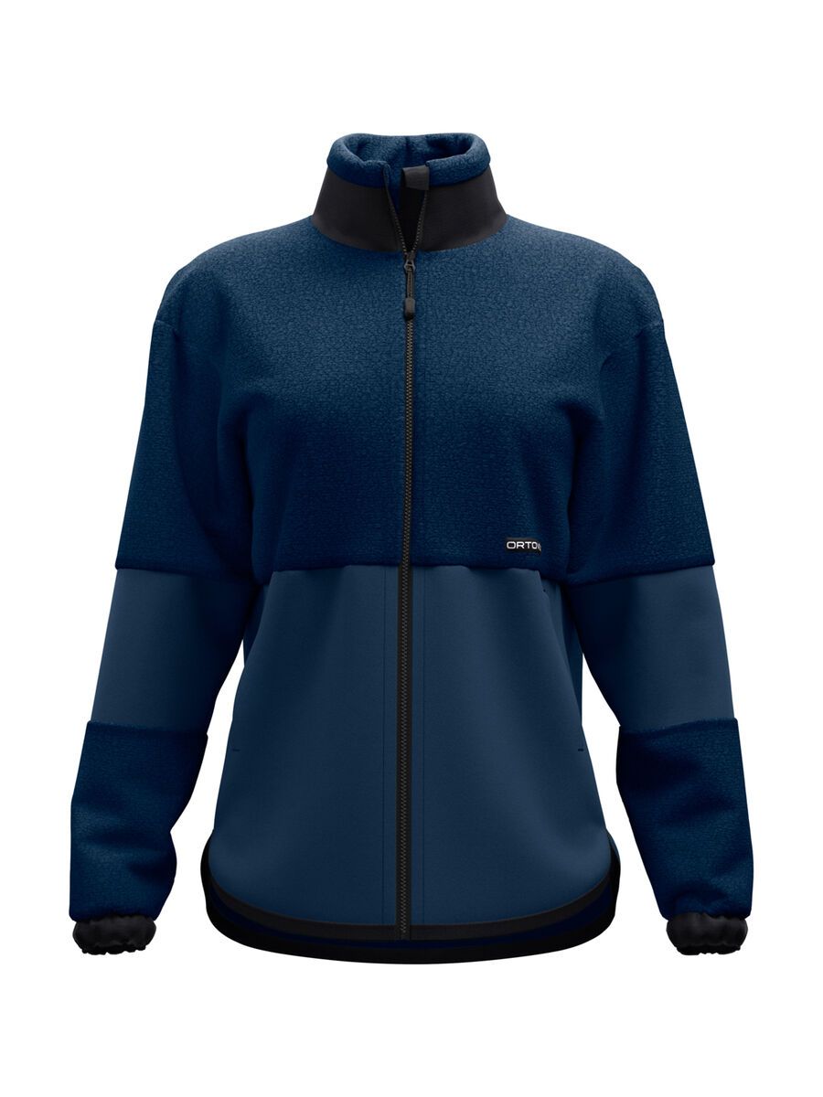 Ortovox Fleece Teddy Jacket W, deep ocean - Bild 1