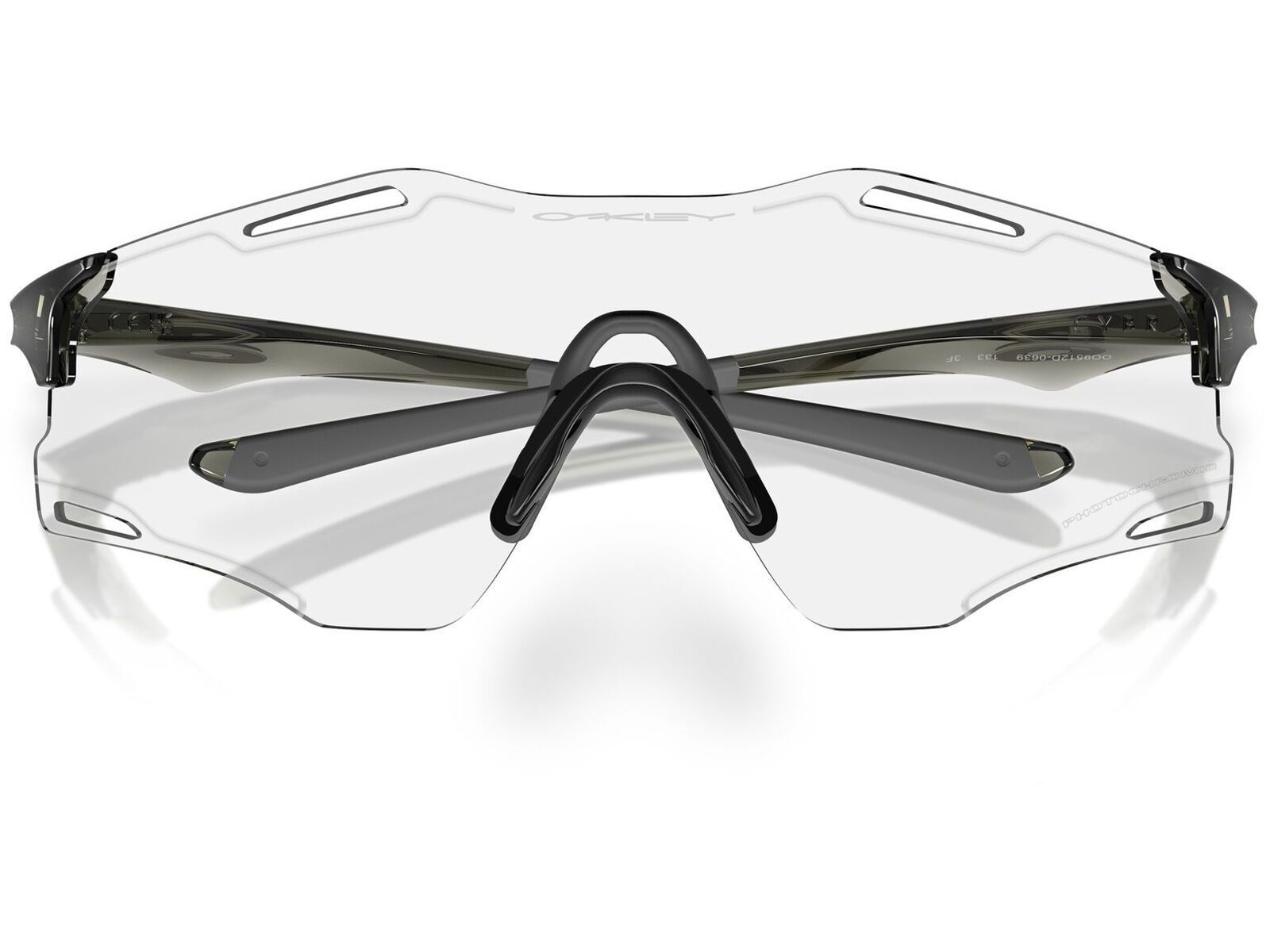 Oakley Cybr Zero Cyber Collection, Clear To Black Iridium Photochromic  / trans grey smoke - Bild 8