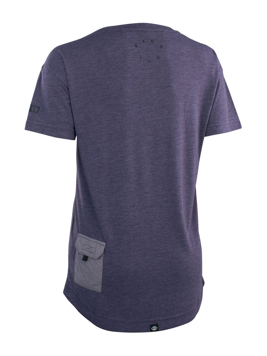 ION Jersey Seek AMP Shortsleeve Women, dark-purple - Bild 2