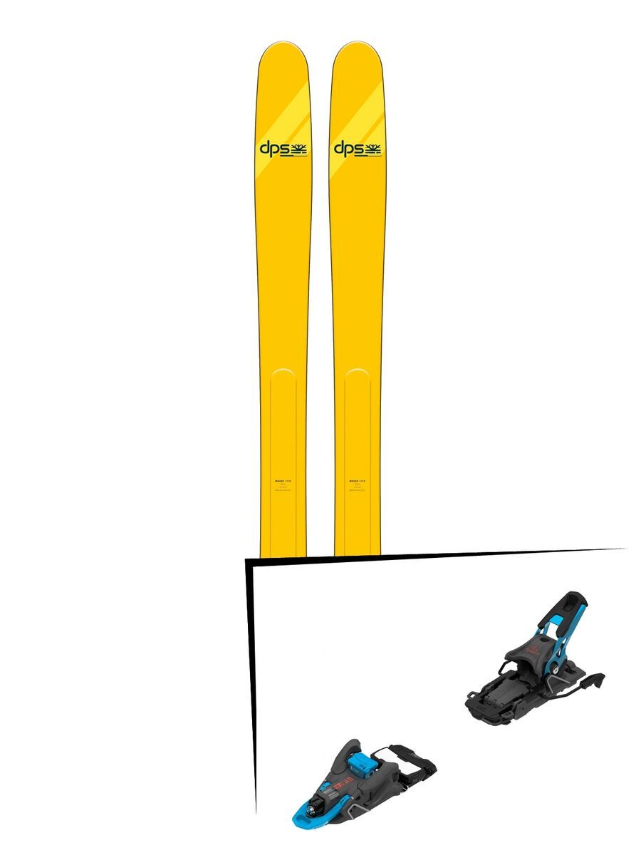 Set: DPS Skis Wailer A112 Alchemist 2018 + Salomon S/Lab Shift MNC blue/black - Bild 1