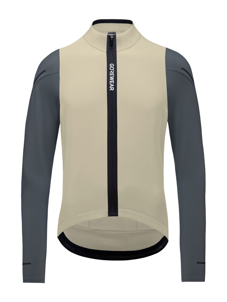 GOREWEAR Spinshift Thermo Langarm Trikot Herren, tech beige/lab graphite - Bild 1