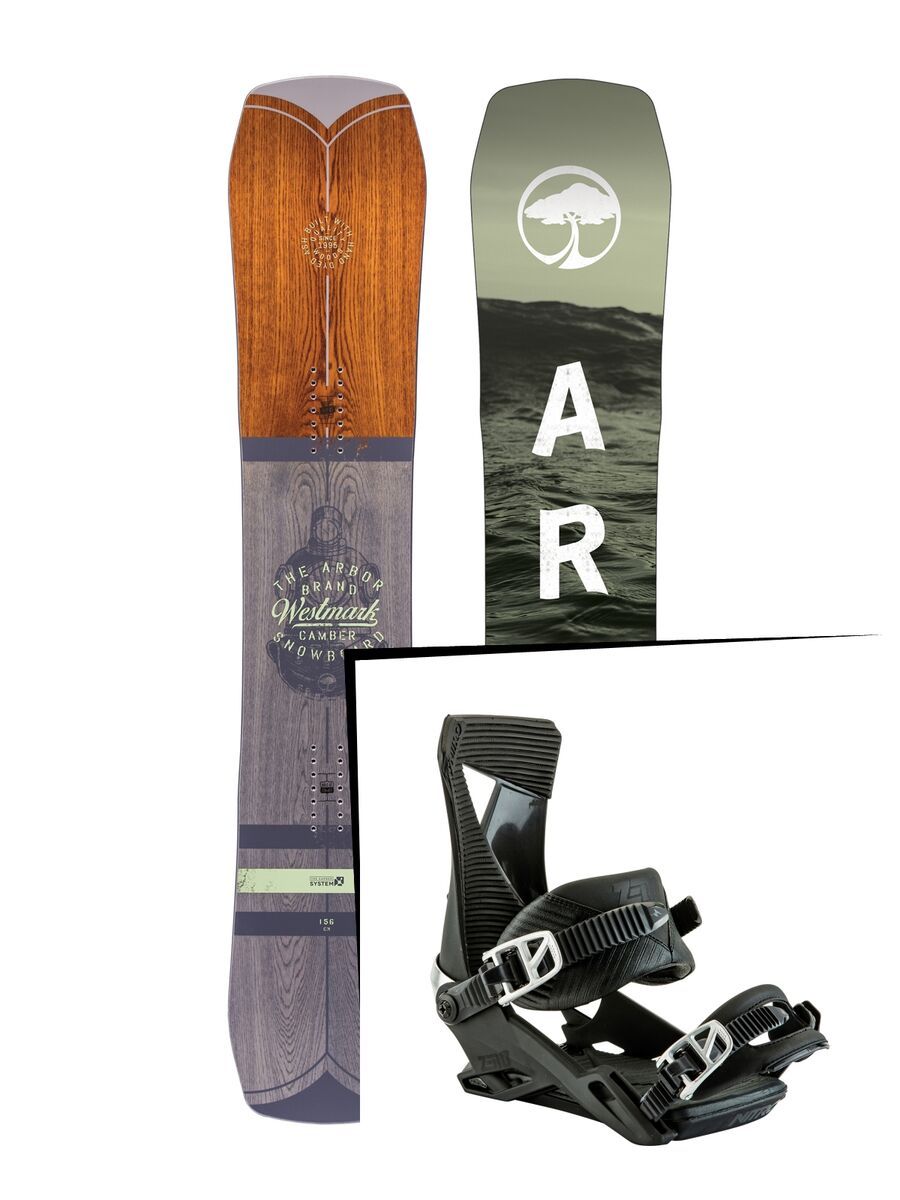 Set: Arbor Westmark Camber 2017 + Nitro Zero (1691161S) - Bild 1