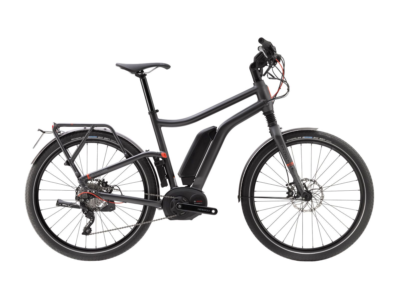 Cannondale Contro-E Speed 2, nearly black matte - Bild 1