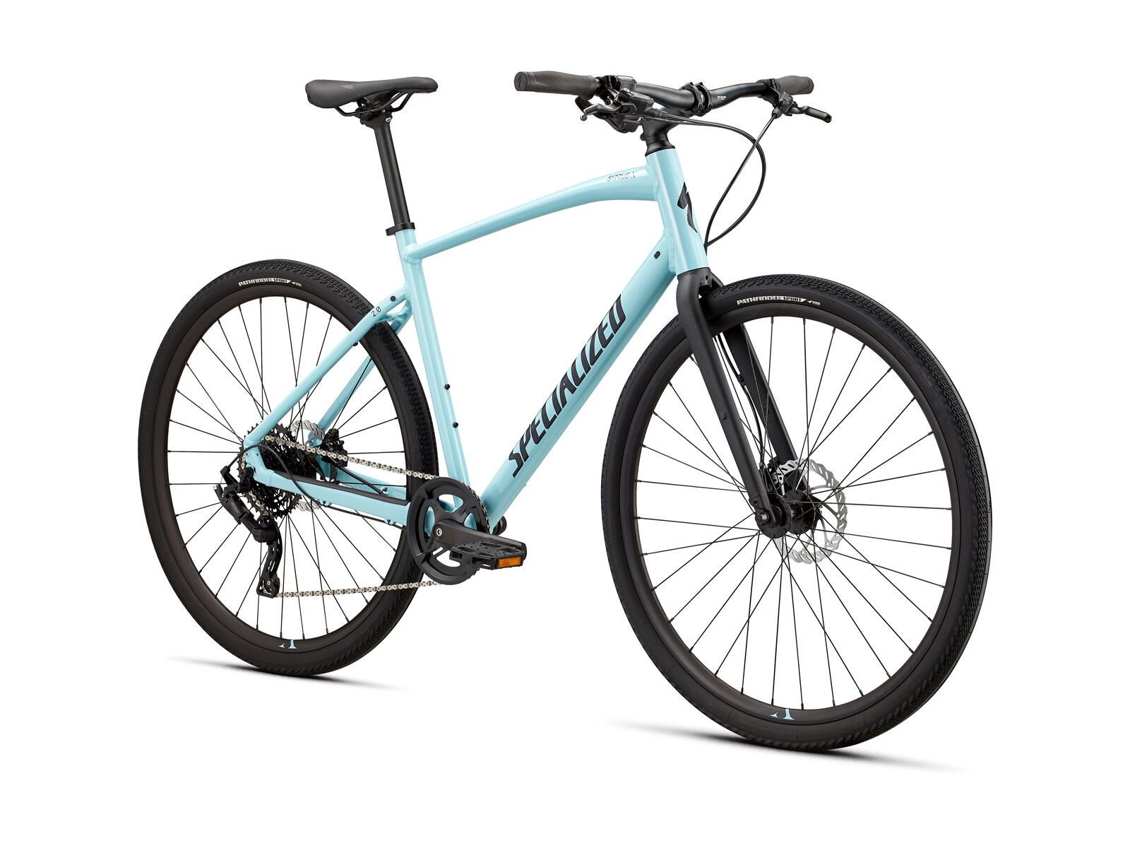 Specialized Sirrus X 2.0, gloss arctic blue/black/satin black reflective - Bild 2