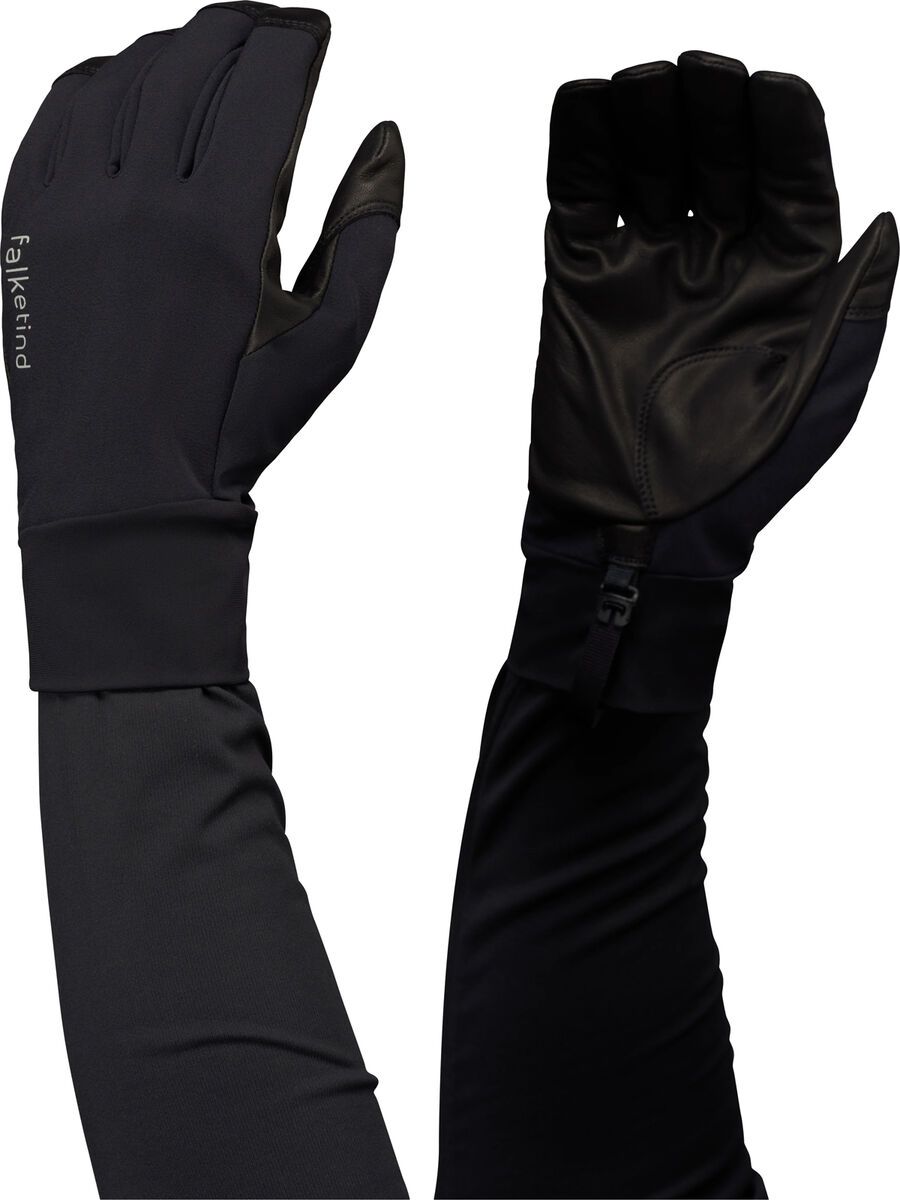 Norrona falketind Windstopper short Gloves, caviar black - Bild 2