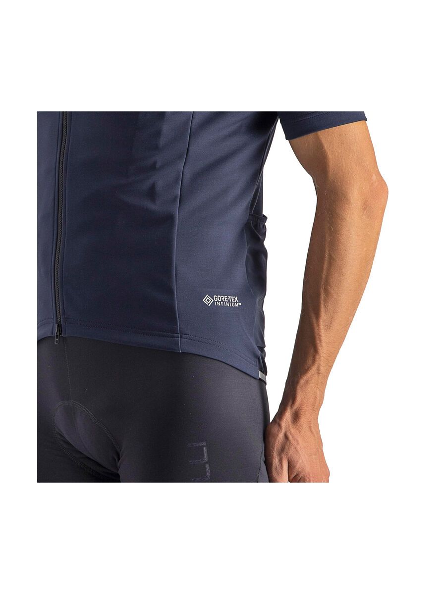Castelli Perfetto RoS 2 Wind Jersey, savile blue - Bild 4