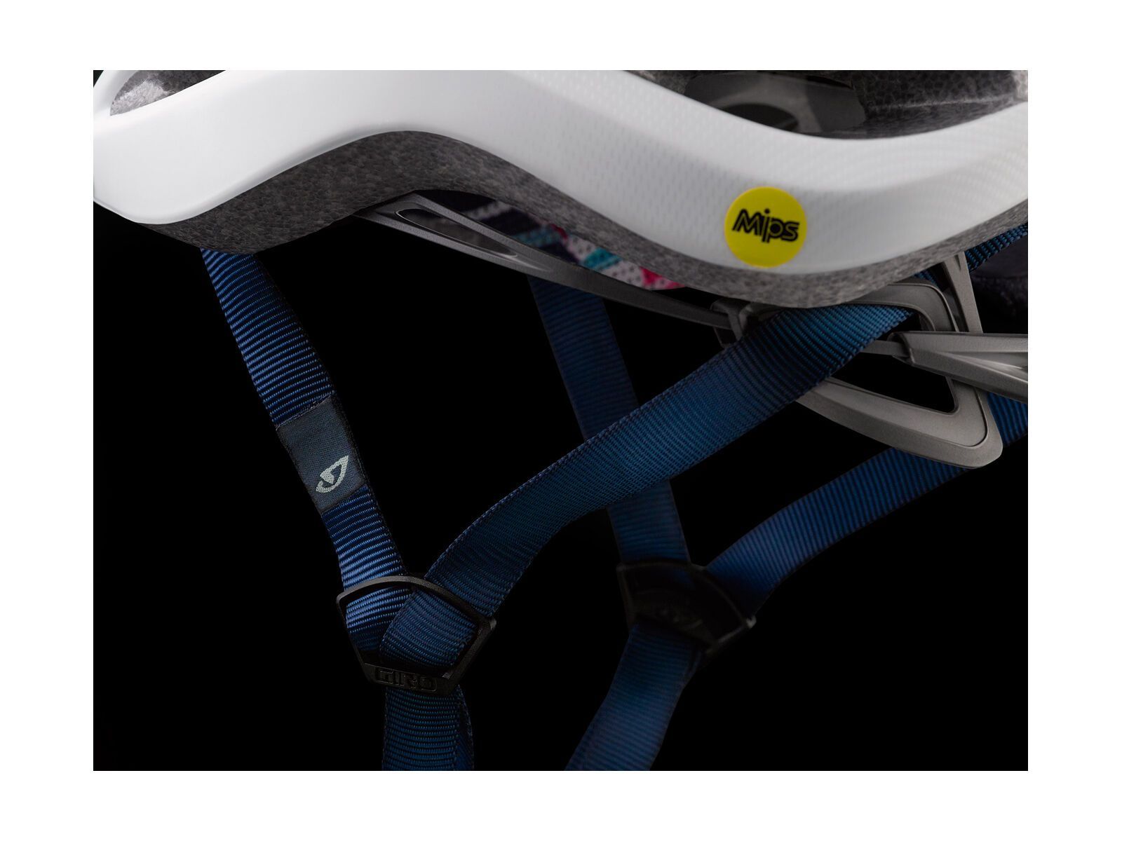 Giro Saga MIPS, mat white floral - Bild 4