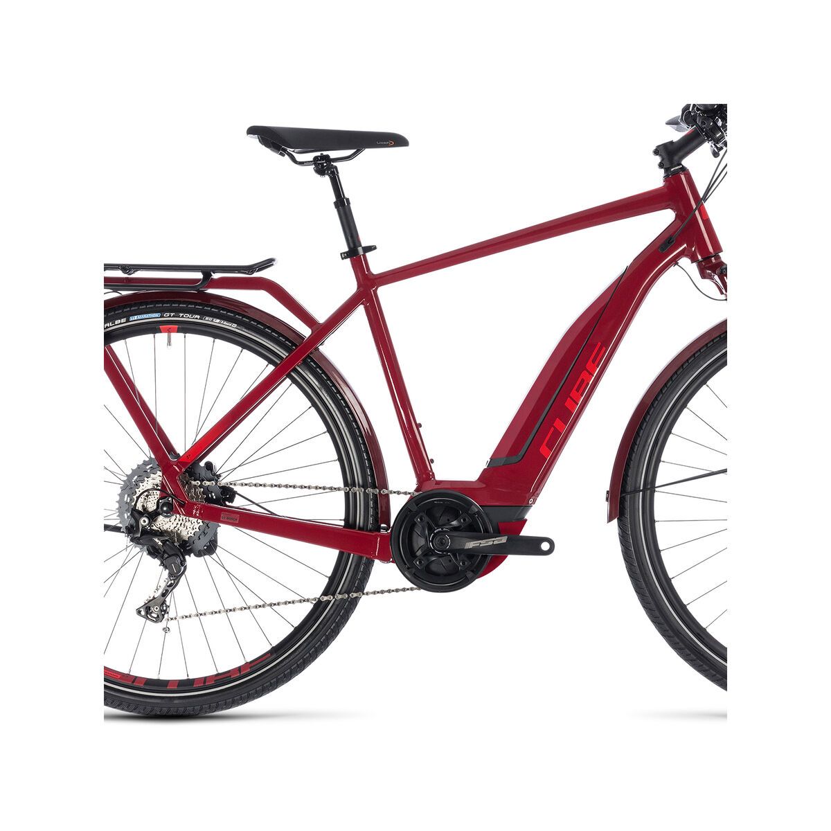 Cube Touring Hybrid EXC 500, darkred´n´red - Bild 4