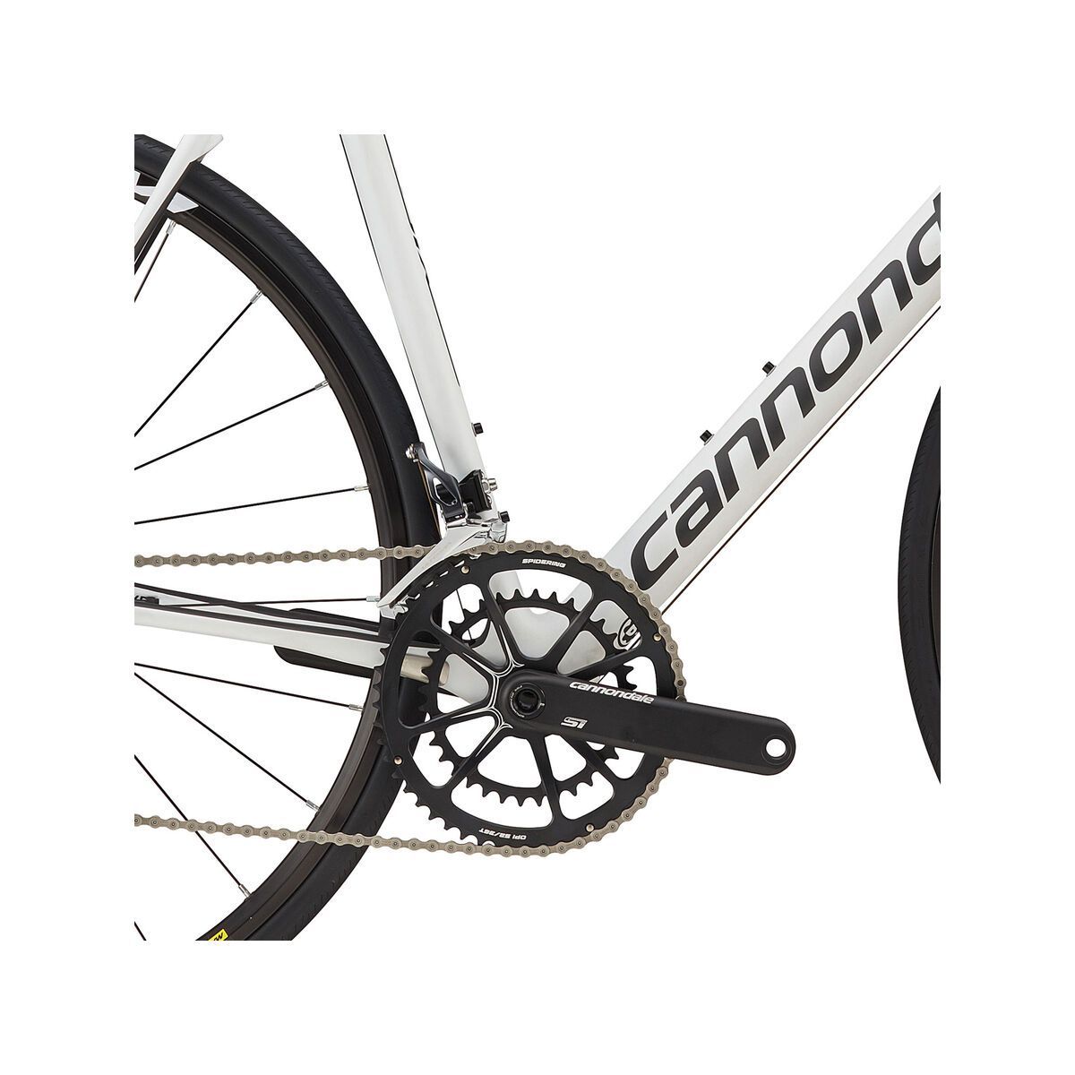 Cannondale SuperSix Evo Hi-Mod Disc Ultegra, white/black - Bild 3