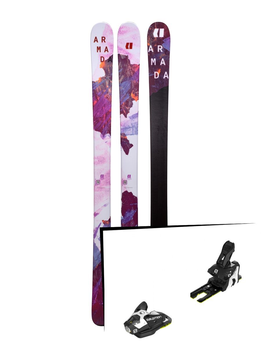 Set: Armada Victa 93 2019 + Salomon N STH2 WTR 13 black/white - Bild 1