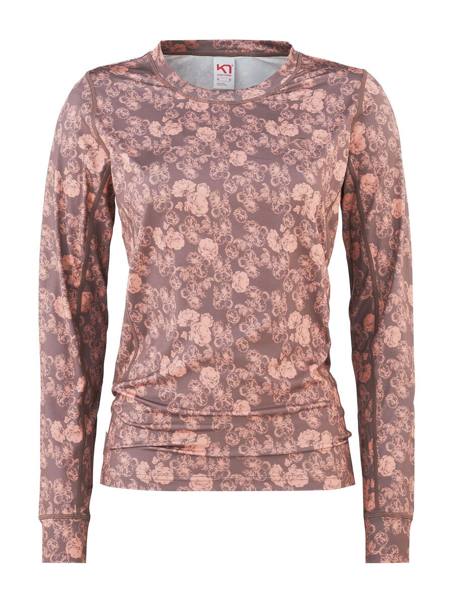 Kari Traa Fantastisk Longsleeve, rtaupe - Bild 1