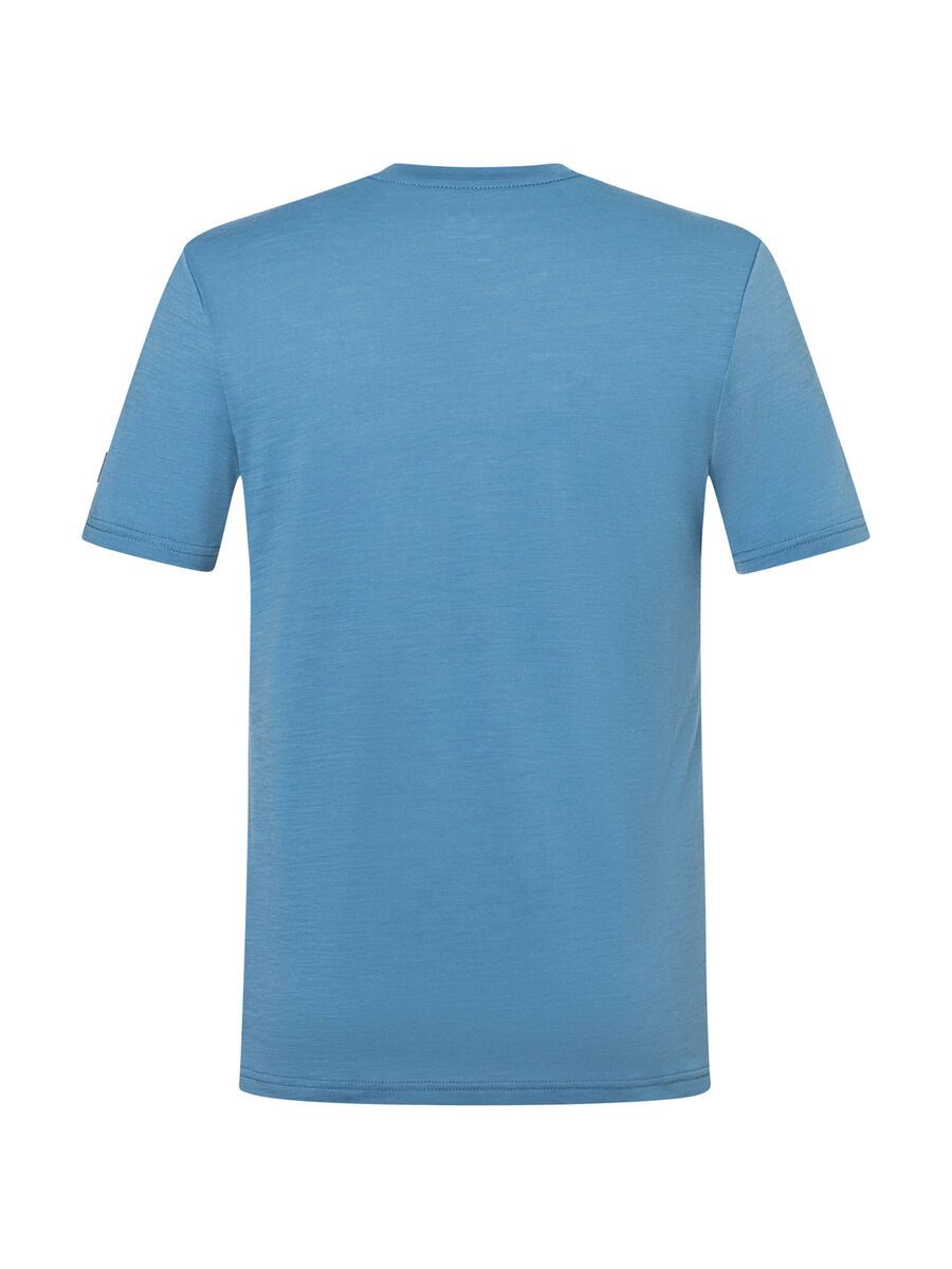 super.natural Vintage Bike Tee Herren, blue heaven/blueberry/dried tobacco - Bild 2