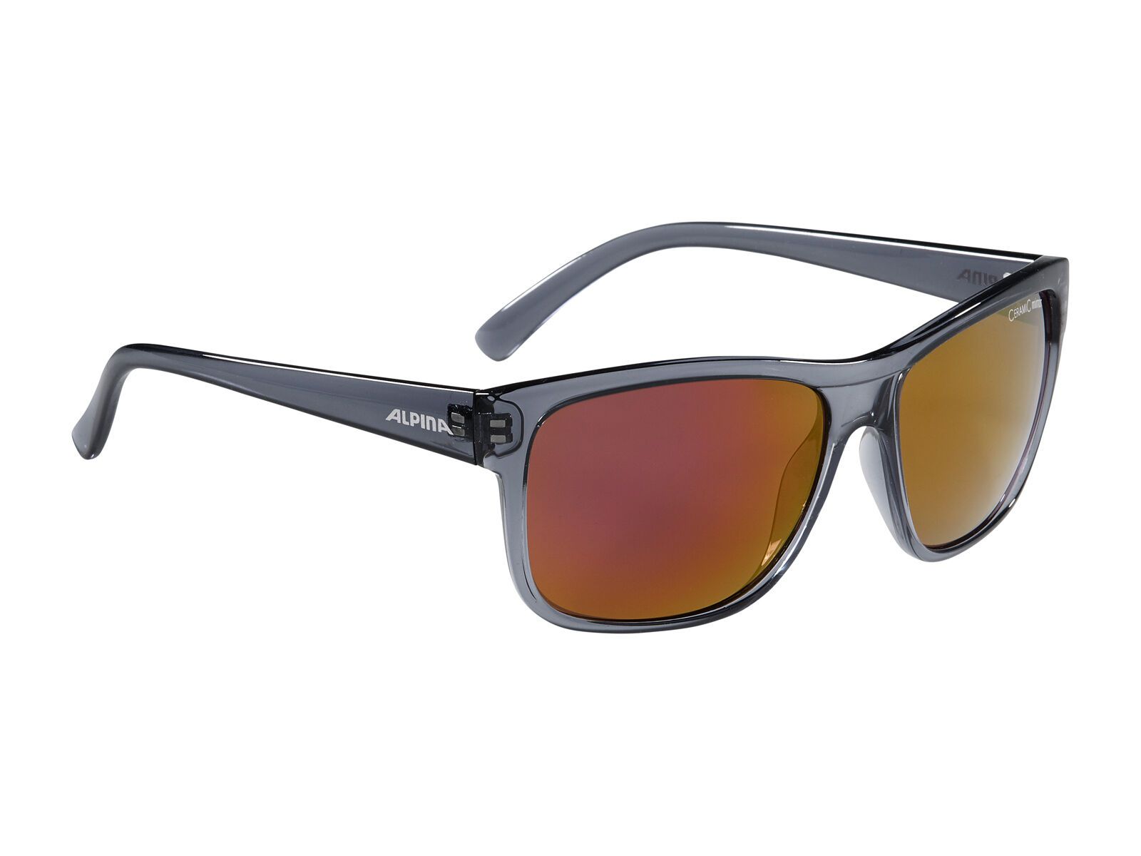 Alpina Heiny, smoke transparent/Lens: red mirror - Bild 1