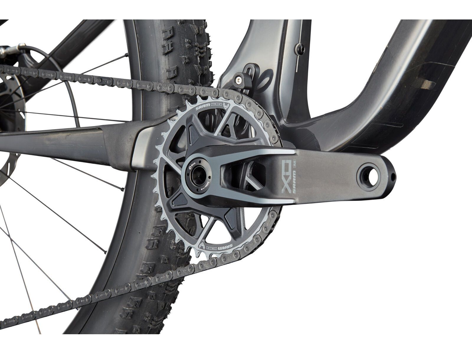 Cannondale Scalpel 1 Lefty, jet black, raw carbon - Bild 4