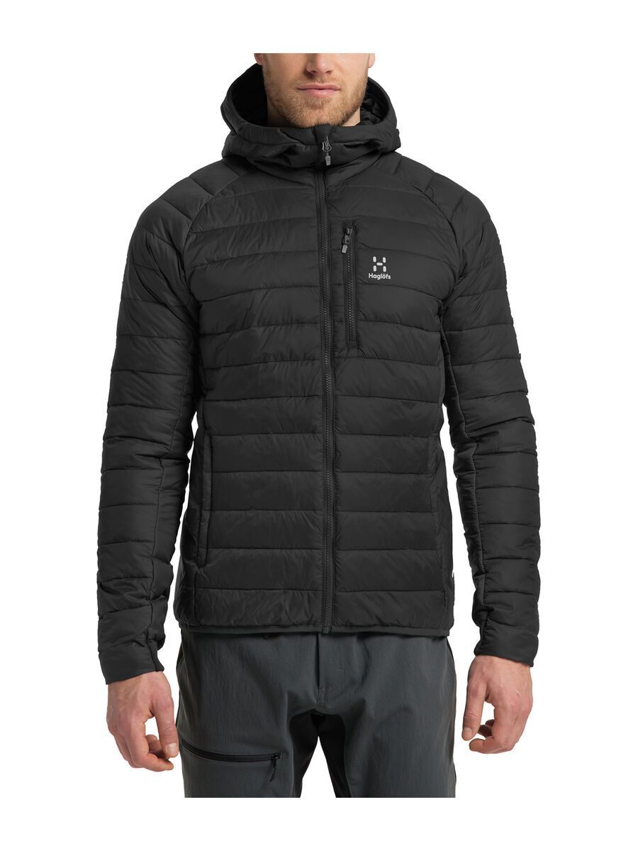 Haglöfs Spire Mimic Hood Men, true black solid - Bild 5