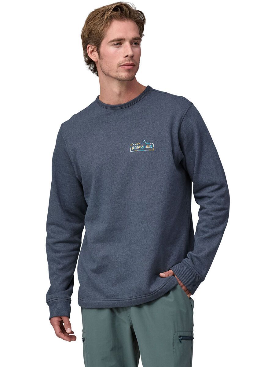 Patagonia Men's Lightweight Unity Fitz Wildrise Crewneck, new navy - Bild 2