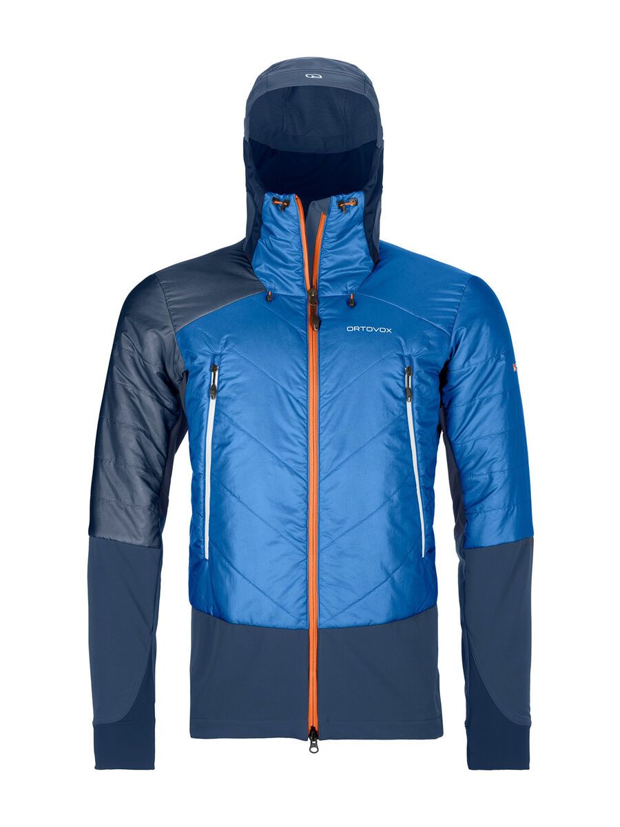 Ortovox Swisswool Light Tec Piz Palü Jacket M, safety blue - Bild 1