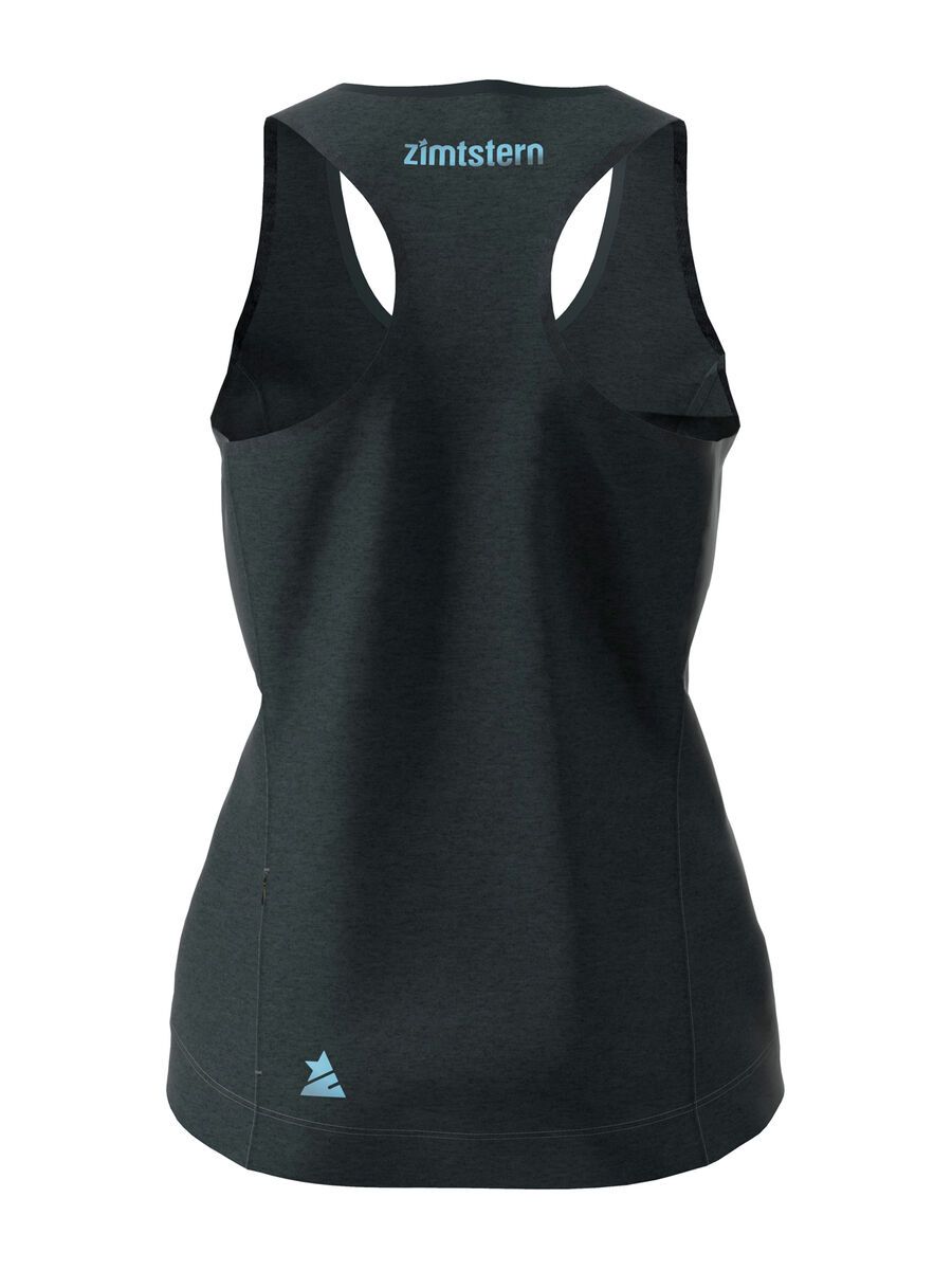 Zimtstern PureFlowz Tank Women’s, pirate black melange / pirate black - Bild 2