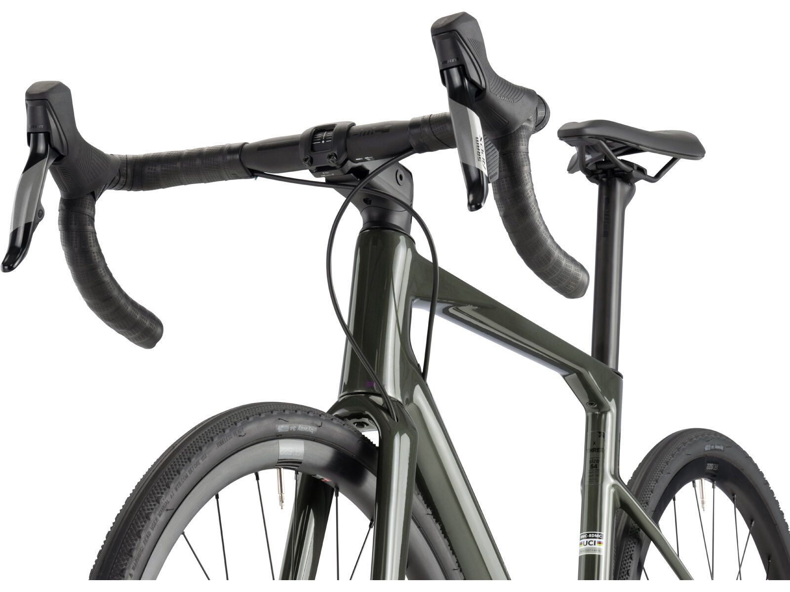 BMC Roadmachine X Three, steel green/purple - Bild 6