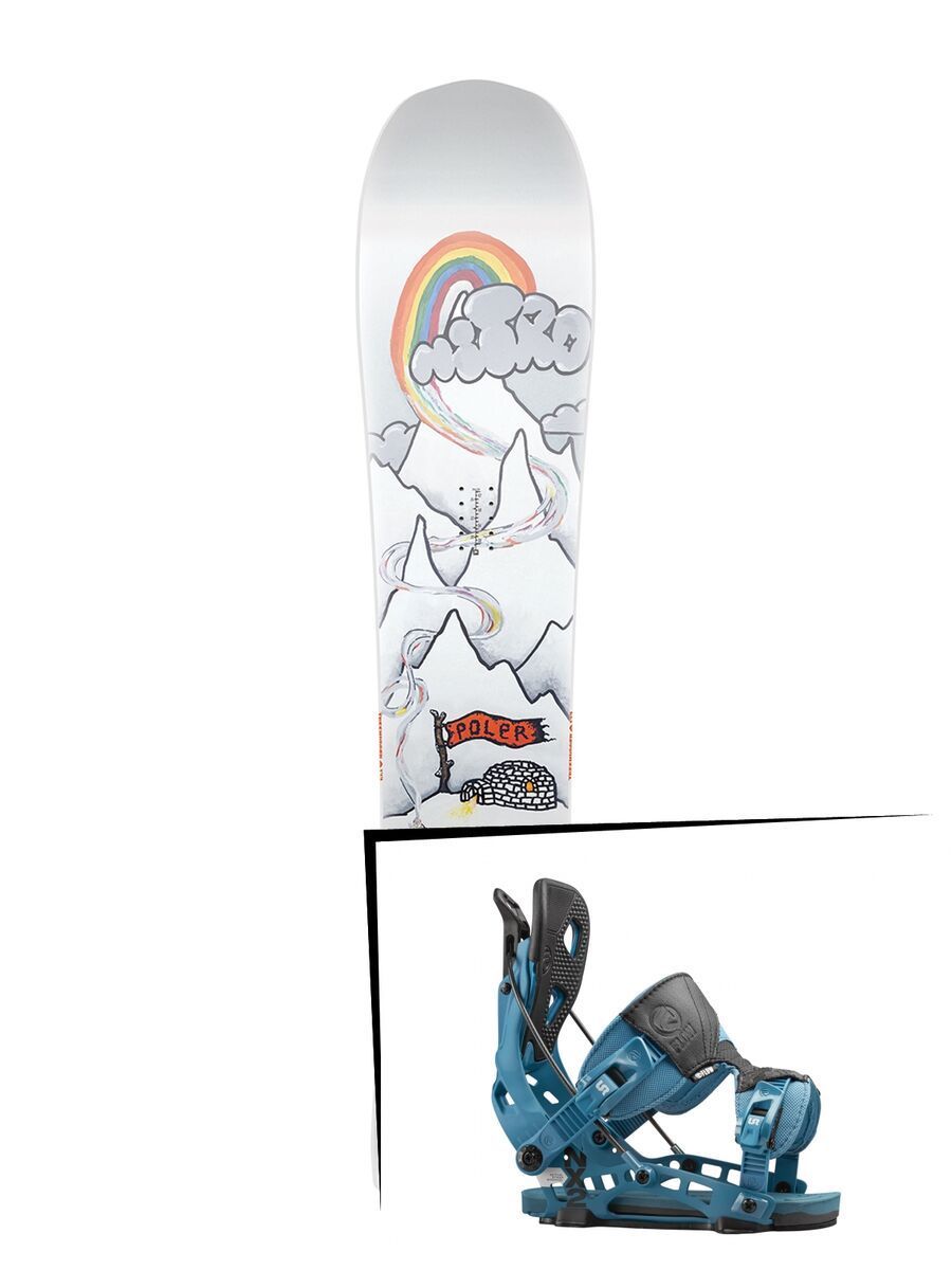 Set: Nitro Quiver Treehugger 2017 + Flow NX2 (1513118S) - Bild 1